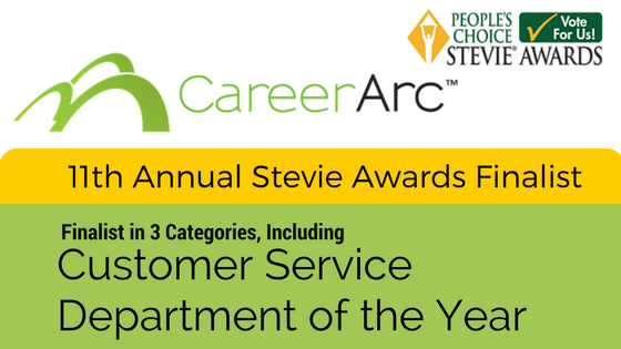 CaeerArc Stevies Finalist Customer Service