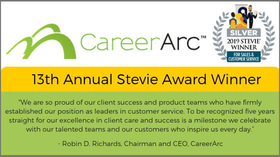 CareerArc Stevie Winner