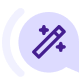 Purple design tools icon
